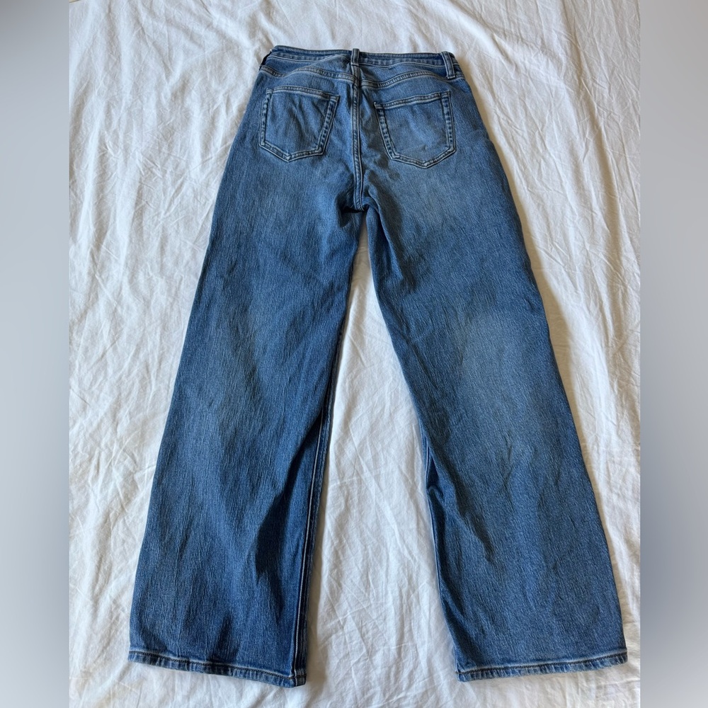 Quince Light Blue Denim Jeans comfort stretch - Picture 2 of 4